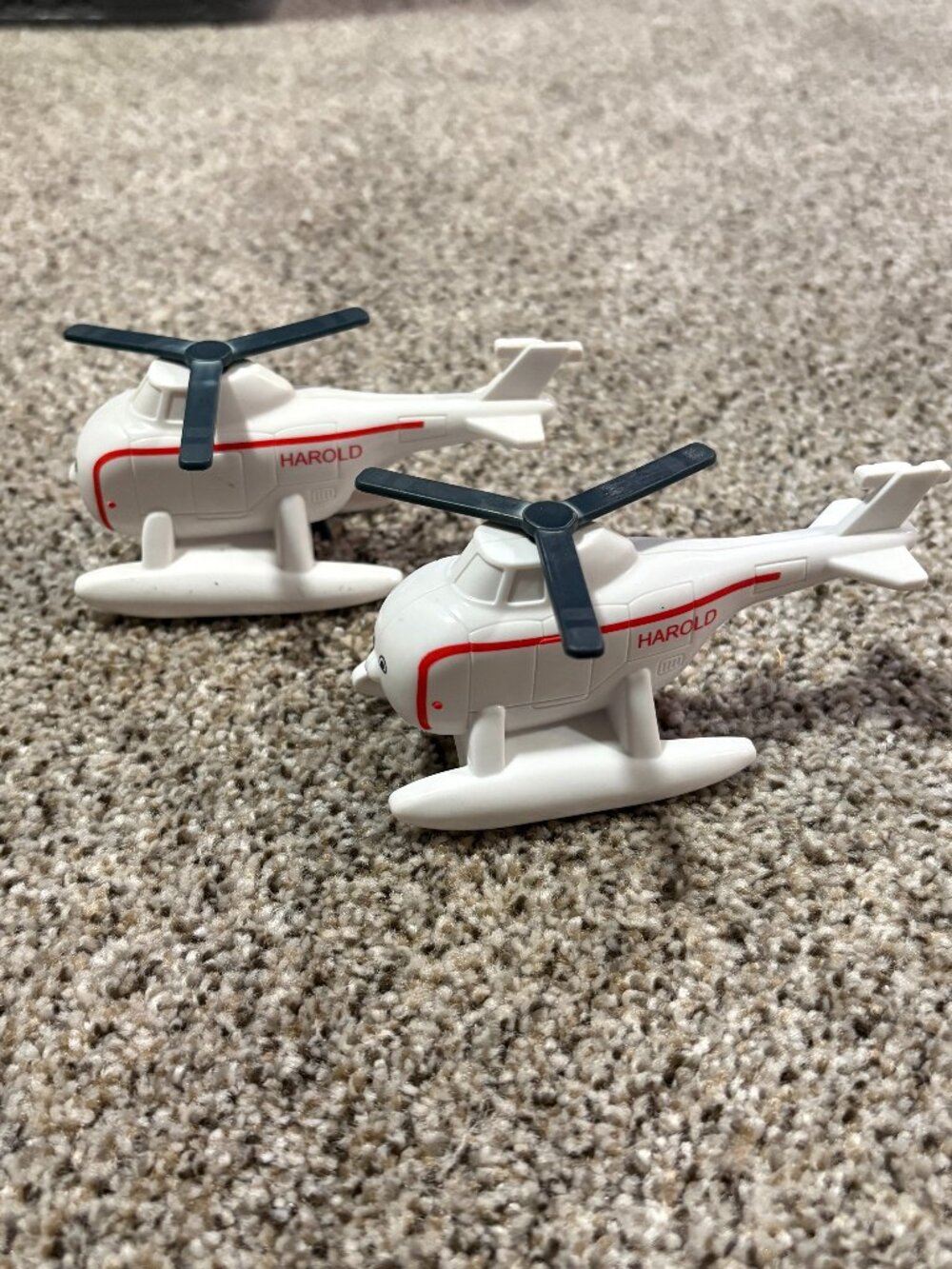 Thomas Friends Harold Helicopter Toy Lot of 2